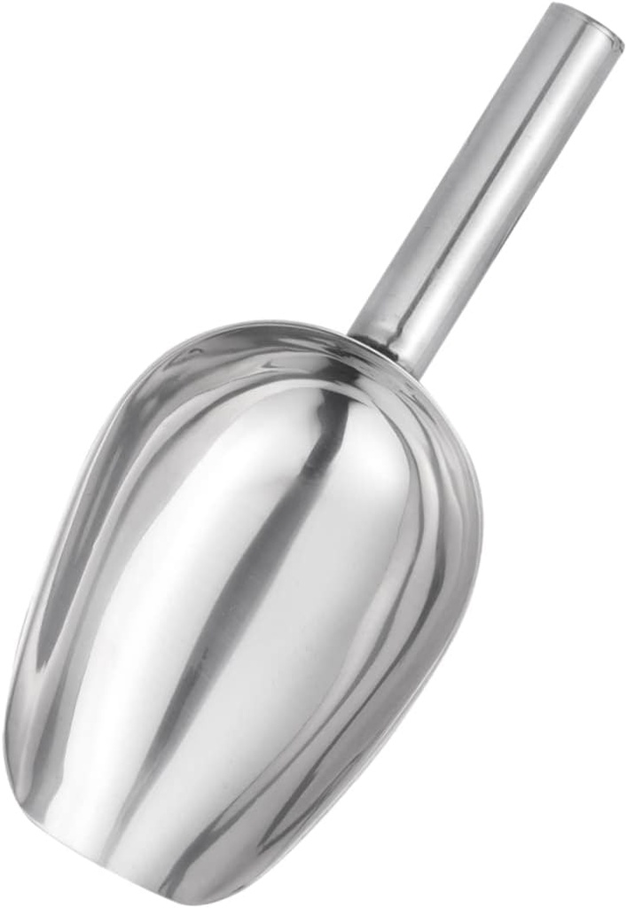 Stainless Steel Ice Cream Scoop Serving Shovel for Dried Fruit Ice Cubes Candy Nuts and More