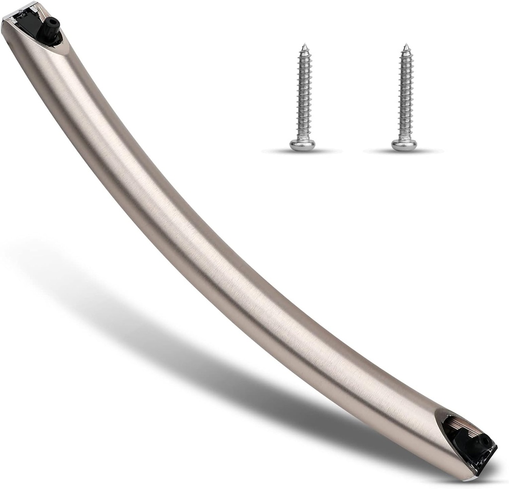 Upgrade ME16H702SES ME18H704SFS SMH1816S SMH1926S Microwave Door Handle, Replaces for DE94-02933A Microwave Door Handle, Contains 2 Screws