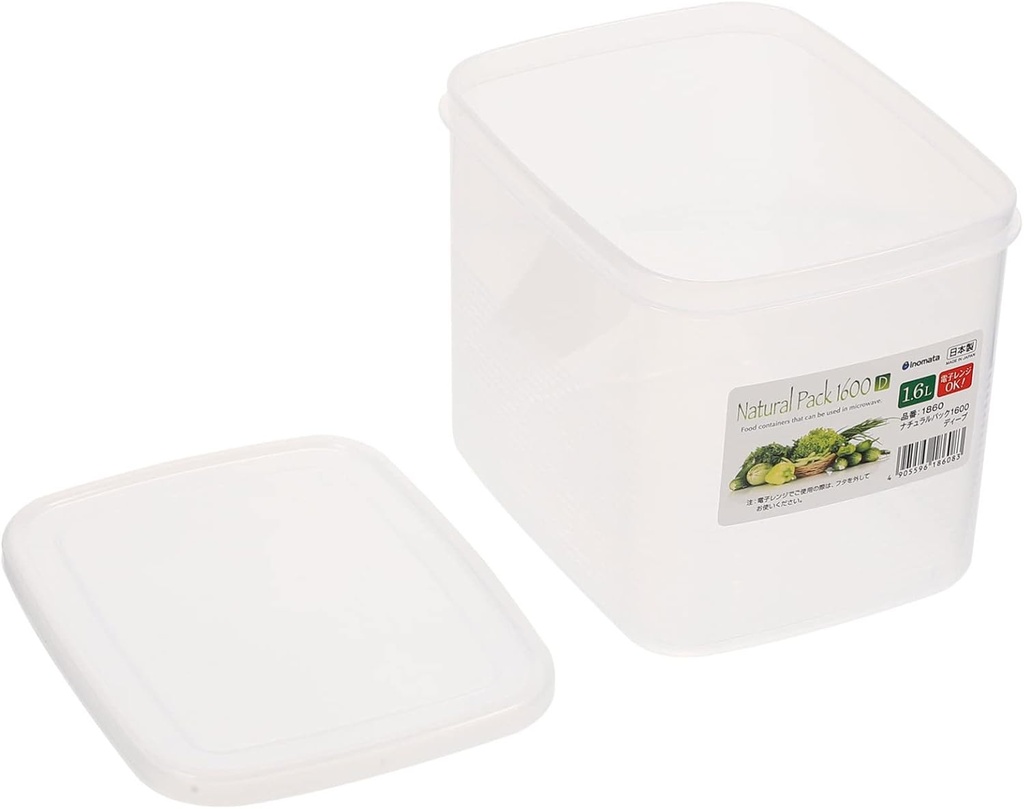 BESTonZON Bread Box Bread Storage Bin Transparent Toast Box Loaf Keeper Airtight Food Storage Container Freezer Preservation for Food Fruits Farmhouse Kitchen Decor