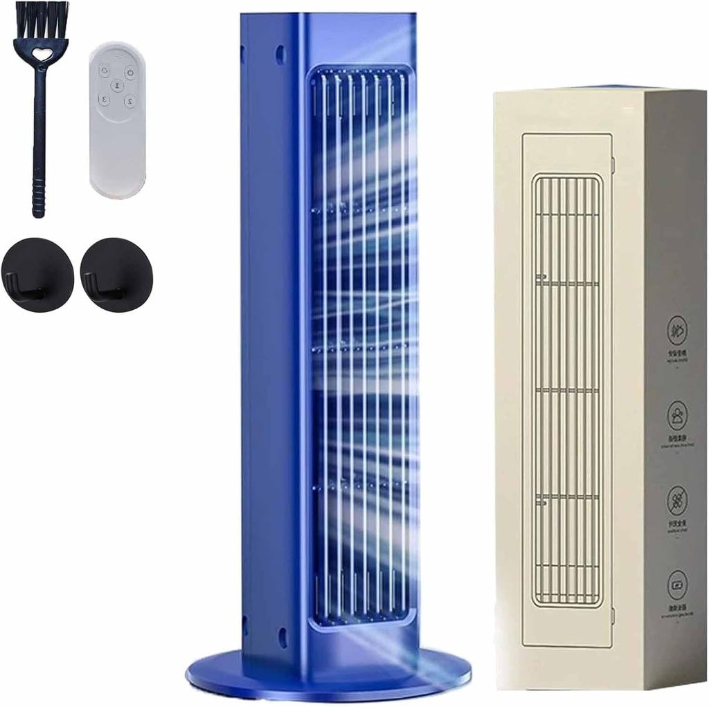 Brizac Air Conditioner, Brizaacstore, Qinux Brizaac, Enjoy A Quick,2025 New Quiet Cooling Ace Natural, And Healthy, Portable Cooling Fan Quiet With 3 Speeds (Blue)