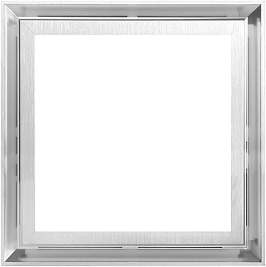 2-in-1 Ceiling Exhaust Fan with Light, Low Noise LED Ventilation Fan, Square Vent Fan and Light Combo for Bathroom, Kitchen, and Home, 40W