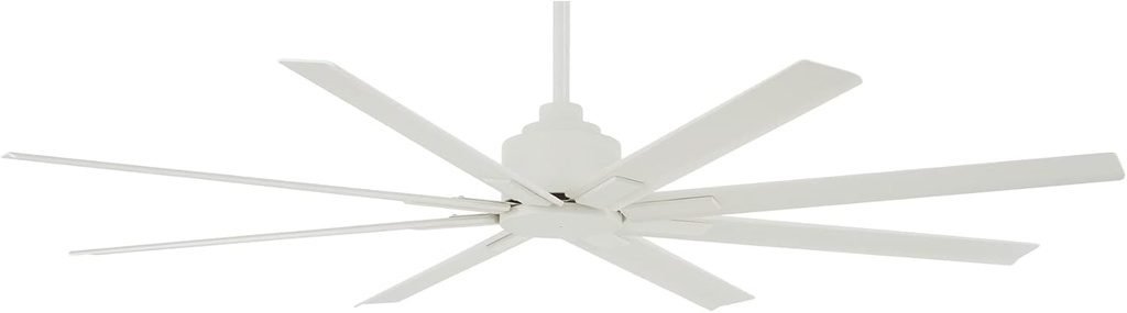 Minka-Aire F896-65-WHF Xtreme H2O 65" Outdoor Ceiling Fan with Remote Control, Flat White