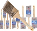 10 Pack Pro-Grade Premium Wall/Trim House Paint Brush Set Great for Professional Painter and Home Owners Painting Brushes for Cabinet Decks Fences Interior Exterior & Commercial Paintbrush.