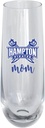 R and R Imports Hampton University 10 oz Stemless Flute mom Design Officially Licensed Single
