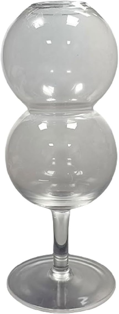 Clear Cocktail Glasses, Creative Lowball Glass And Tall Glass, Round Ball Champagne Glass, Juice Glass, Creative Drinking Glasses For Party Wedding Home Bar Club(A)