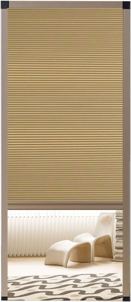 Indoor Accordion Door, Cabinet Internal Folding Door with Installation Hardware, Temporary Door Room Divider for Bedroom, Bathroom, Kitchen, Office(66x101cm(26x40in))