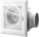 Attic Integrated Ceiling Ventilation Fan Mounted Kitchen Exhaust Bathroom Powerful,30x30cm Ideal for Home