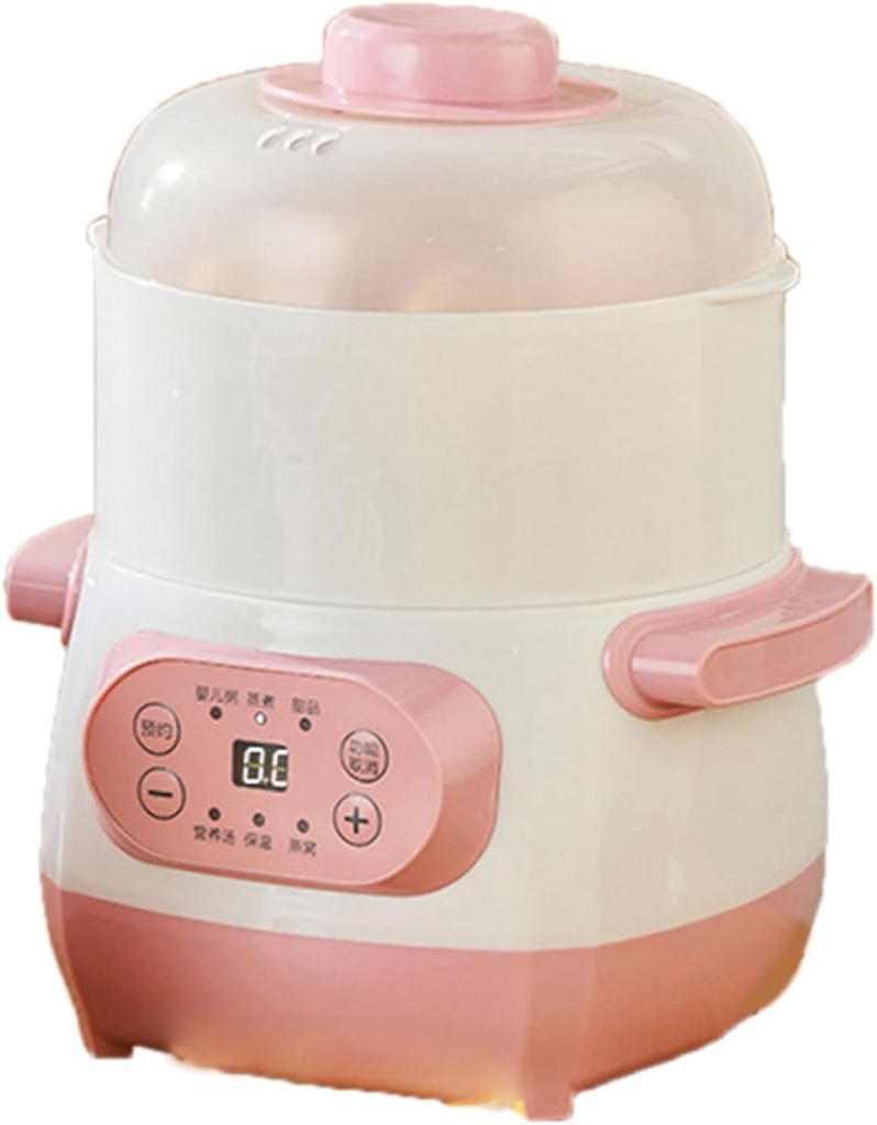 Automatic Soup Pot, 1L Ceramic Electric Pots Small Slow Cooker Ceramic Cooker For Soups And Porridges User Friendly Automatic Chinese Maker, Cooking Accessories