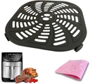 7QT Air Fryer Grill Plate for Gourmia GAF719 Digital Air Fryers, Premium Air Fryer Grill Pan Crisper Tray Plate Insert Grate Rack Grid Shelf for Gourmia Air Fryer, Nonstick, Dishwasher Safe