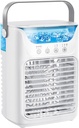 700ML Air Conditioners Fan 3 Speed Humidifier Evaporative Air Cooler Automatic Timing Desktop Cooling Fan