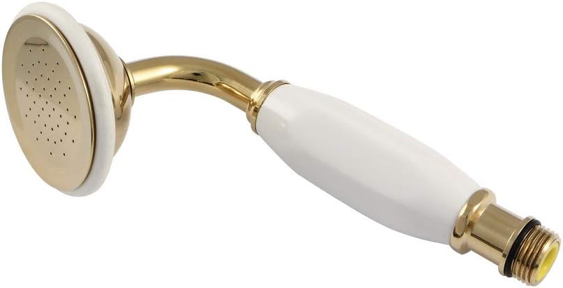 Kingston Brass K106A2 Victorian Hand Shower Head, Polished Brass 6.88 x 2.56 x 2.25