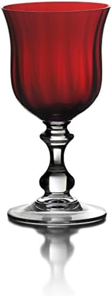 Mikasa French Countryside Ruby 15-Ounce Glass Goblet