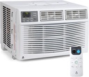 8,000 BTU Window Air Conditioner, Cools Up to 350 Sq. Ft with Cooling, 3 Fan Speed, Window-Mounted Room Ac Window Unit with Remote, Easy Install Kit for Home