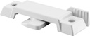 Prime-Line F 2590 Sash Lock for Vertical and Horizontal Sliding Windows – Replace Broken Sash Locks for Additional Home Security, 2-1/4” Mounting Hole Centers, White Diecast (Single Pack)