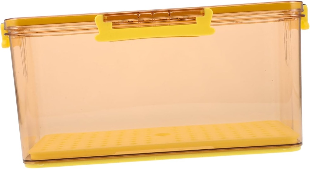 Bread Box Airtight Timing Recording Large Capacity Fridge Food Container Ring Home Storage Reusable Toast Box