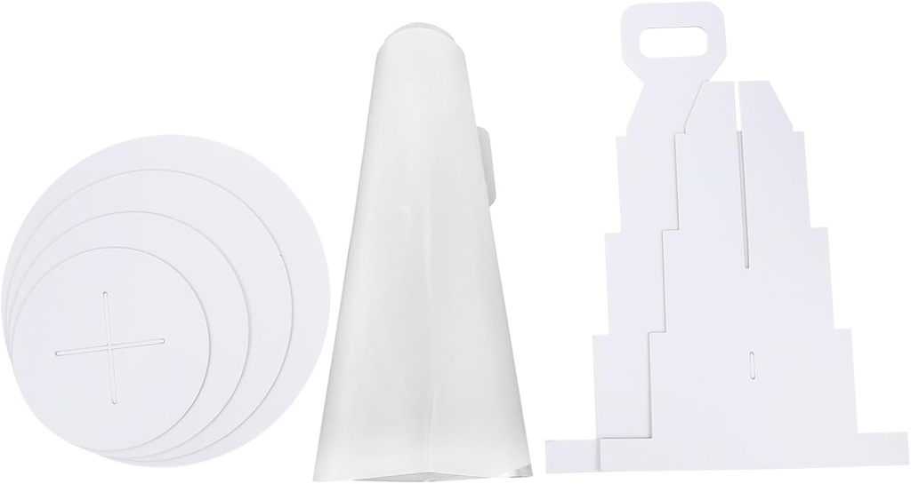 STOBAZA 1set Cupcake Boxes Cake Boxes Muffin Containers Muffin Dessert Table Favor Unique Design