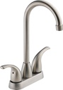Peerless Tunbridge 2-Handle Bar-Prep Kitchen Sink Faucet, Stainless P288LF-SS