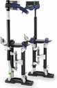 GypTool Pro 18" - 30" Drywall Stilts - Black