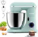 Ailessom Stand Mixer,6.5-QT 660W 10-Speed Tilt-Head Food Mixer, Kitchen Electric Mixer with Bowl, Dough Hook, Beater, Whisk for Most Home Cooks, (6.5QT, Agave Green）, 1533P