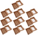 10 Pcs Boxes Cupcake Box Cupcake Holder Mini Cake Case Cupcake with Window Mini Cupcake Muffins Cupcakes Carriers Cupcake Container Cupcake Carrier Paper Cups Paper Pastries Boxes
