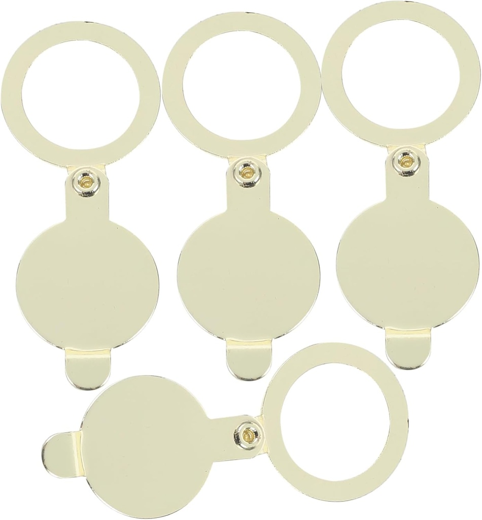 4pcs Door Viewer Privacy Cover Peephole Covers for Front Door Thin Security