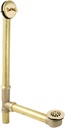Kingston Brass DTL1202 Made to Match Tub Waste and Overflow, Polished Brass