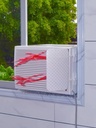 Universal Window Air Conditioner Deflector, Prevent Direct Blowing of Cold Air, Room Air Conditioning Vent Deflector, No cutting Air deflector for Wall ac unit