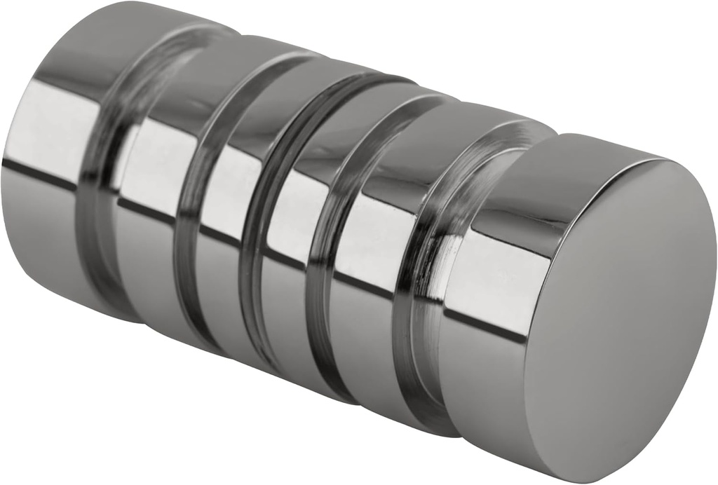 CRL Contemporary Style Chrome Finish Back-to-Back Shower Door Knob