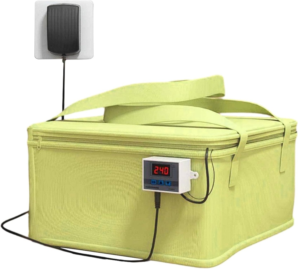 Dough Proofer, Versatile Dough Proofer With Heater, Bread Proofing Box With Precise Temperature Control For Baking & Fermentation, Bread Pizza Dough Proofing Box For Making Bread, Yogurt, Natto