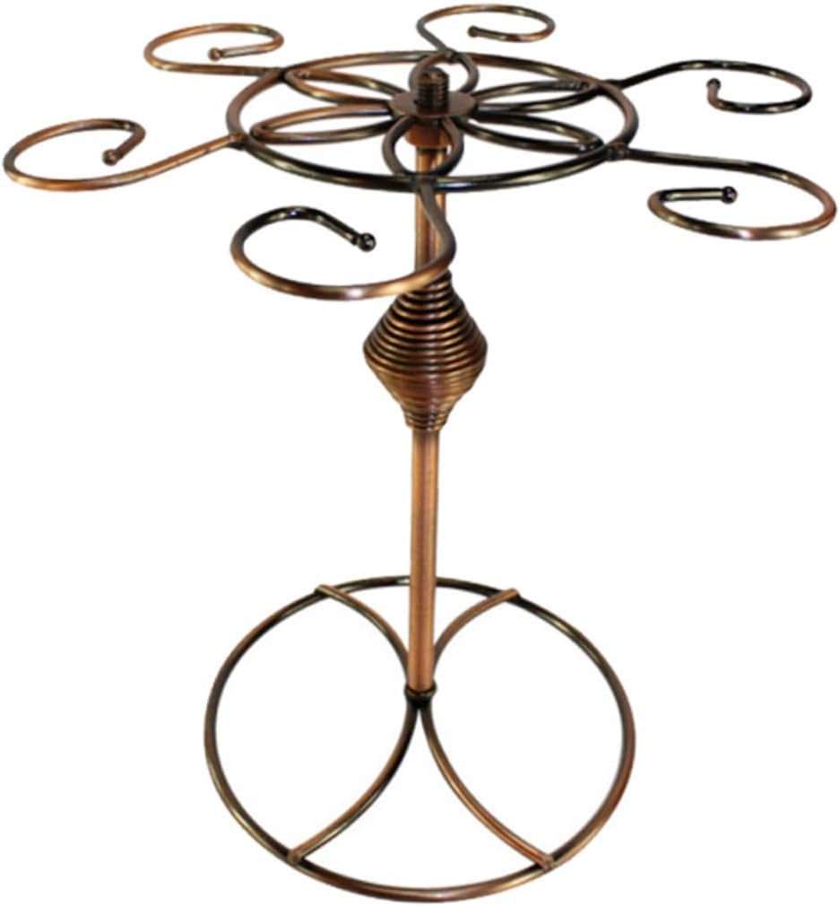 1pc Retro European Style Goblet Hanging Rack Upside-down Wine Glass Holder for Home Bar Sturdy Construction for Ktv Restaurants and Personal Use