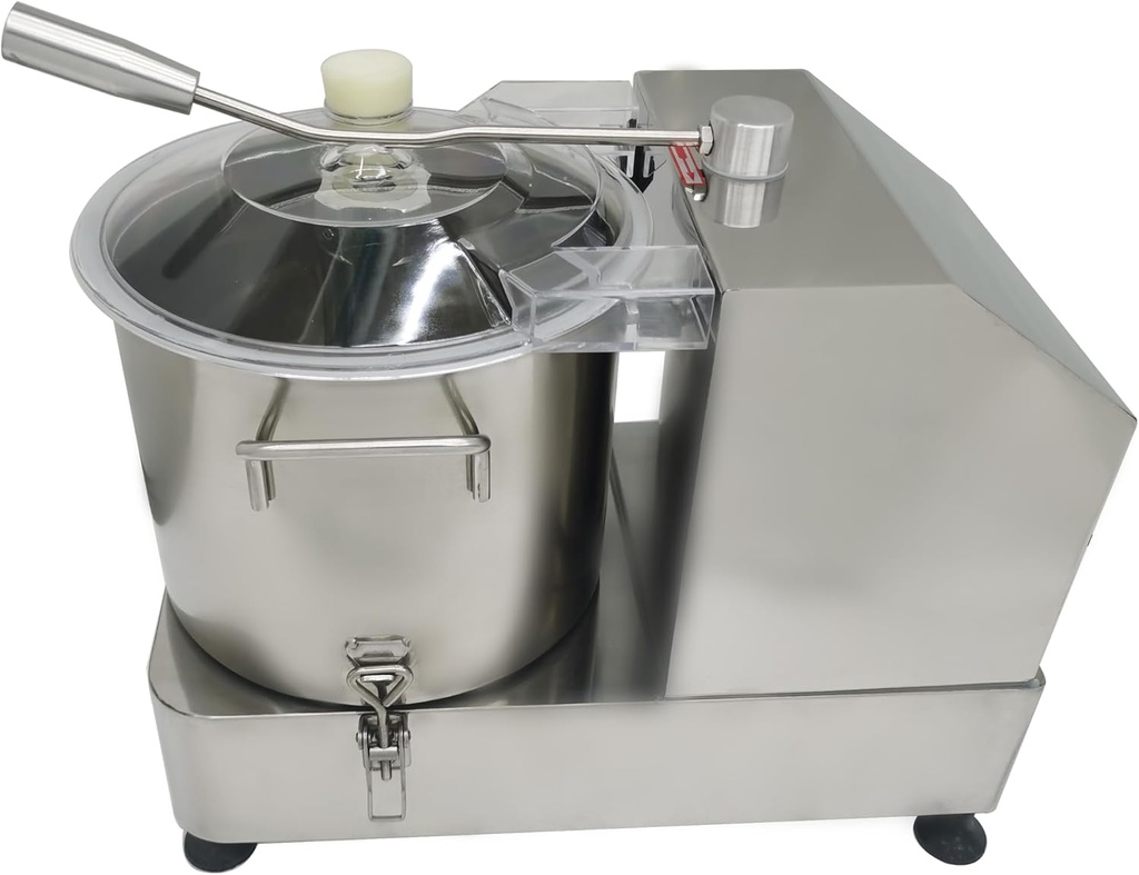 Food Processor Electric Meat Grinder Commercial Stainless Steel Vegetable Cutter 9L Meat Slicer Food Blender Chopper for Vegetable Fruits Grains 110V