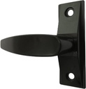 elox Storefront Lock Type Deadlatch Lever Handle for Adams Rite Narrow Stile Lock, Bronze Duronodic Color (Right Hand)