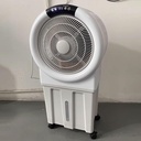 Garage Swamp Cooler Air Conditioner Evaporative Air Cooler with 6 Ice Packs Top Water Filling Design Garage Air Conditioner Indoor and Outdoor Use 220v