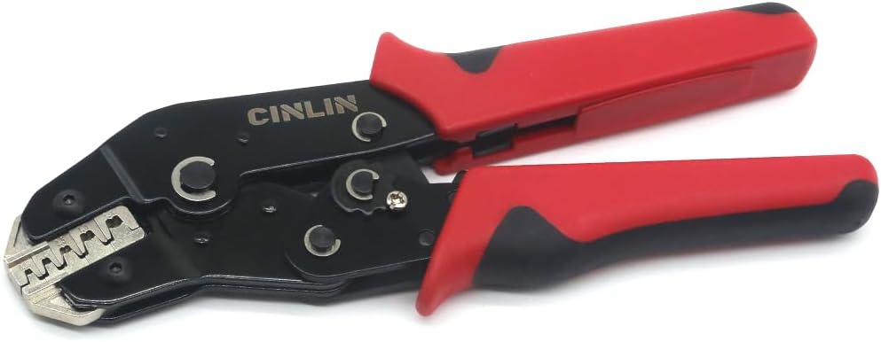 SN-68B Ratcheting Wire Crimping Tools for JST PH 2.0mm, XH 2.5mm, VH 3.96mm, JWPS 4.0mm Pitch, Dupont 2.54mm Pitch, Molex Style AMP JST TYCO Open Barrel Terminals, AWG28-16(0.08-1.5mm²)