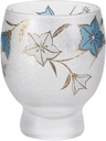 Aderia 6815 Sake Cup, Japanese Sake Glass, Four Seasons Meguri, Blue Bellflower, 5.1 fl oz (145 ml), Premium Nippon Taste, Sake Glass, Cup, Made in Japan, Gift Box Included, Birthday Gift