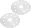 Luxshiny Thermal Conductive Plate Set Induction Cooktop Converter Disk Steel Heat Diffuser Plate Home Kitchen Gadget