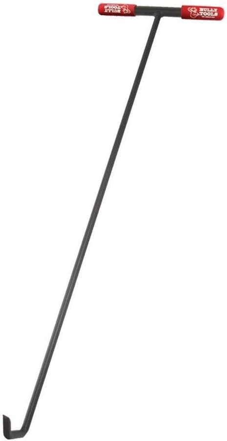 BULLY TOOLS 99201 36" Manhole Cover Hook. Steel Tstyle Handle