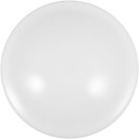 Cabilock Flush Mount Ceiling Light Shade 8.9 Inch Round Plastic Mushroom Lamp Cover Replacement for Bedroom Kitchen Bathroom Wall Sconce Ceiling Lighting Fixtures White