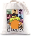 JNIAP Book Character Tote Bag I Speak For The Trees Gifts Ted & Audrey & Once-ler & Mr. O'Hare Gift