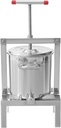 Stainless Steel Fruit Wine Honey Press Manual Juice Maker Apple Grapes Crusher Juice Maker for Homes, Farms, Apiaries, Food Factories, Etc