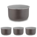 Ninja Foodi 6.5-qt. Ceramic Coated Nonstick Inner Pot, Compatible with all Ninja Foodi 6.5 qt. models, Dishwasher Safe Gray. 102FY300