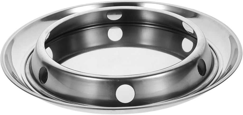 Wok Rack Stand for Kitchen Stainless Steel Pot Holder Compact Space-saving Design for Cooking and Outdoor Use Protects Countertops from Hot Cookware