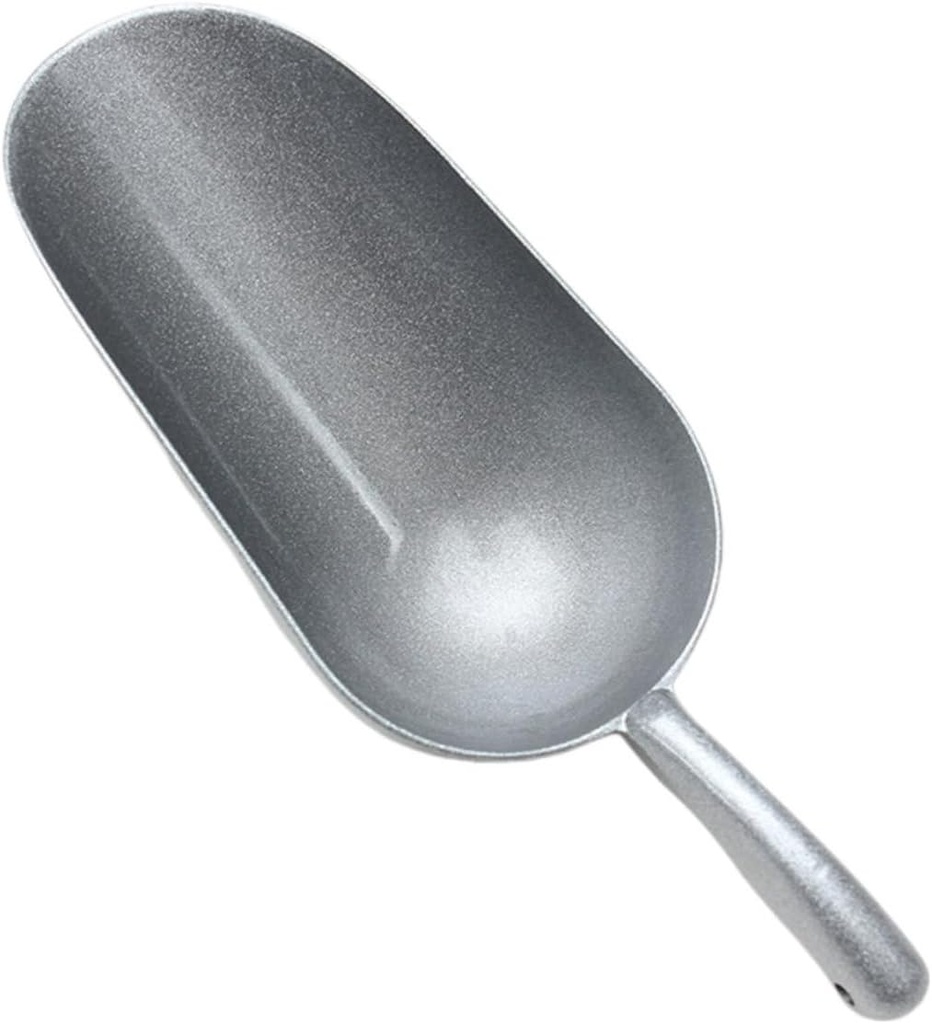 PRETYZOOM 1pc Zinc Alloy Food Shovel Ladle Spoon Scooper for Dog Food Popcorn Scooper Commercial Kitchen Supplies
