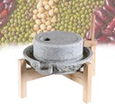 Stone Grain Mill - Wet & Dry Cereal Bluestone Grinder, Home Kitchen Mill for Wheat, Berry, Rice, Food, Bean, Seed, Spice, Corn, Rice Paste