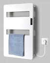 Towel Warmer, Wall Mounted Towel Rack with Intelligent Touch Screen & Timer, Towel Heater, Graphene Heating Electric Towel Rack Dryer (Classic)