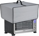 Heavy Duty Dust Cover Water Resistant Compatible With Nuwave Bravo XL Pro 30QT Air Fryer Toaster Oven 20856/TOSHIBA AC25CEW-SS/AC25CEW-BS Convection Toaster Oven (Silver Grey)