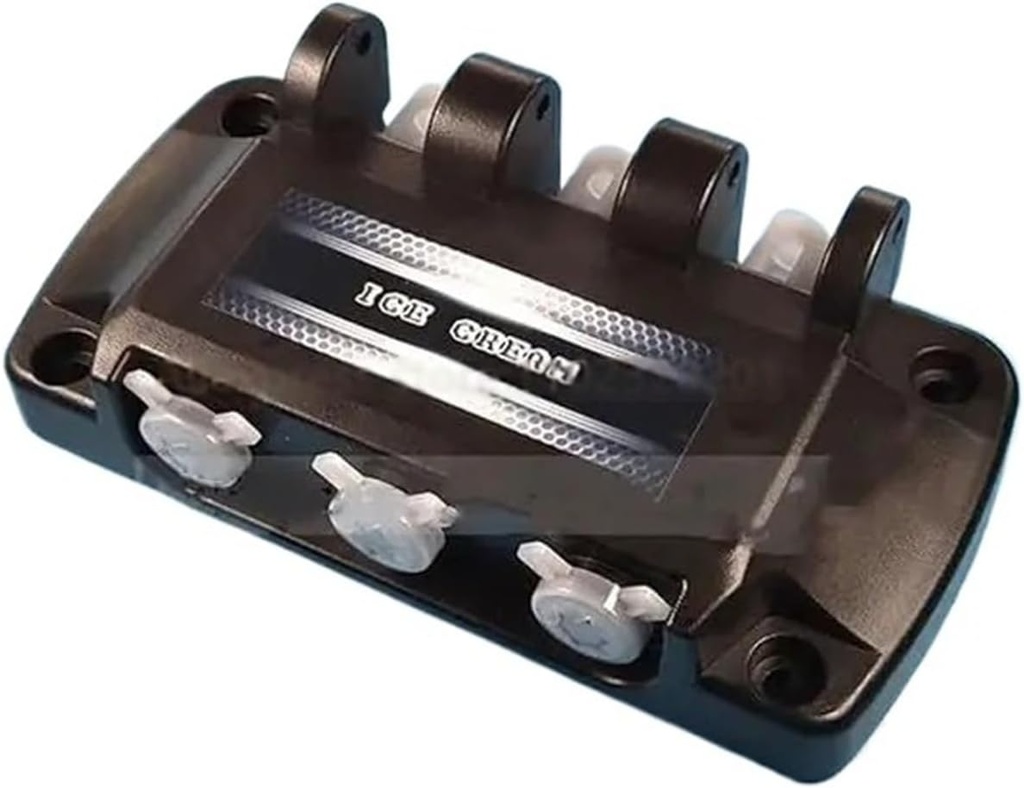 1 Set Front Panel Valve Block Spare Parts,Compatible With YKF Soft Serve Machine,Compatible With VEVOR Ice Cream Makers Fittings