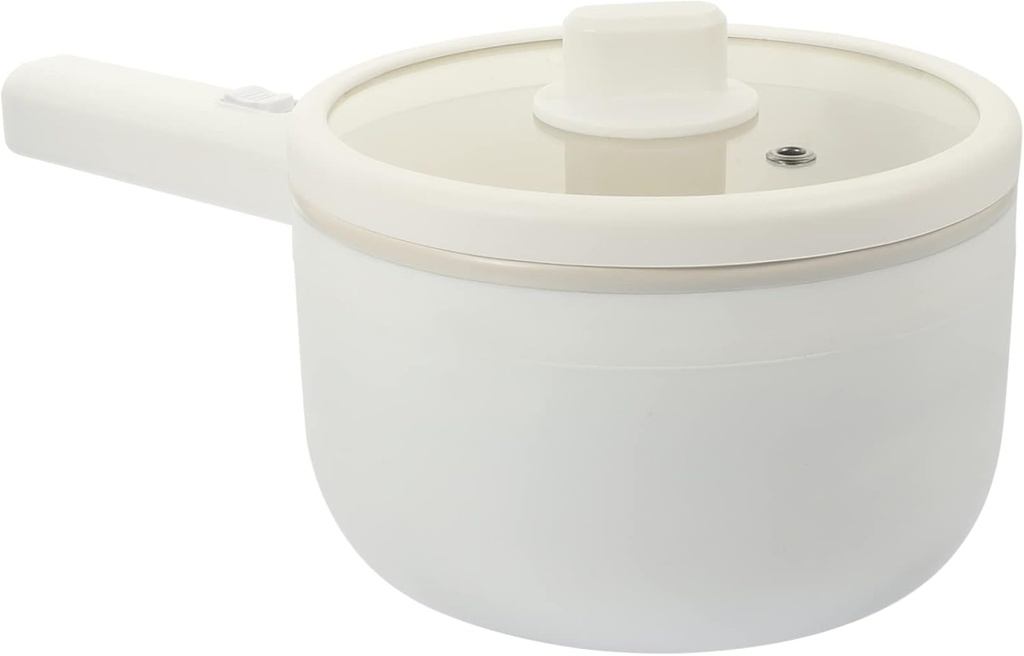 Electric Skillet Alternative Electric Griddle Steam Pot Lid Non-stick Pot Multifunctional Cooker for Home and Dorm