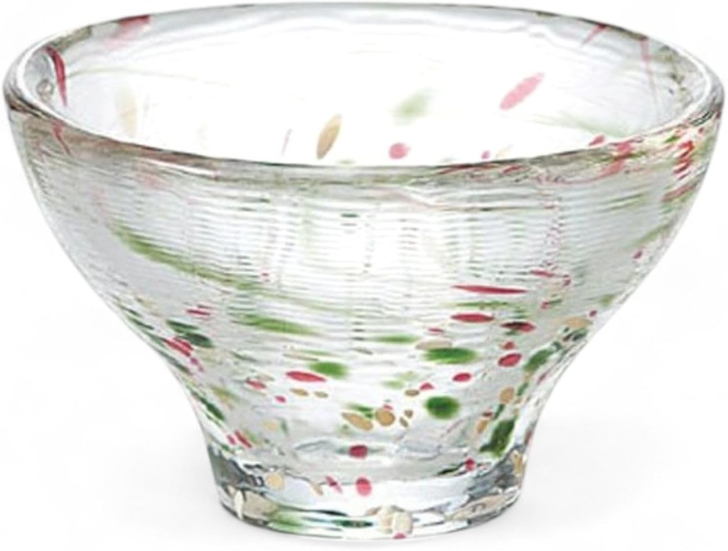 Takumi-Figure Select Cold Sake Glass (1 Piece), Small Cup, 2.7 x 1.7 inches (69 x 44 mm), 2.0 fl oz (55 ml), Dishwasher Safe, Glass (Glass), Made in Japan