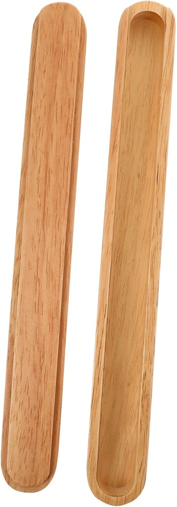 VICASKY Retro Wooden Chopsticks Box Portable Stylish Chopstick Holder Travel Camping Cutlery Case Rubberwood Storage for Home Outdoor Use